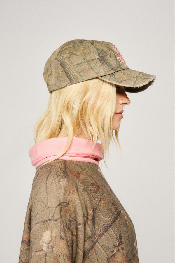 Fisherman Trucker hat - Pink