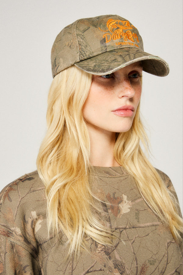 Fisherman Trucker Hat - Orange