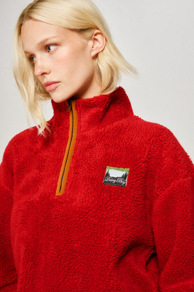 Green Mountain Fleece - Cranberry