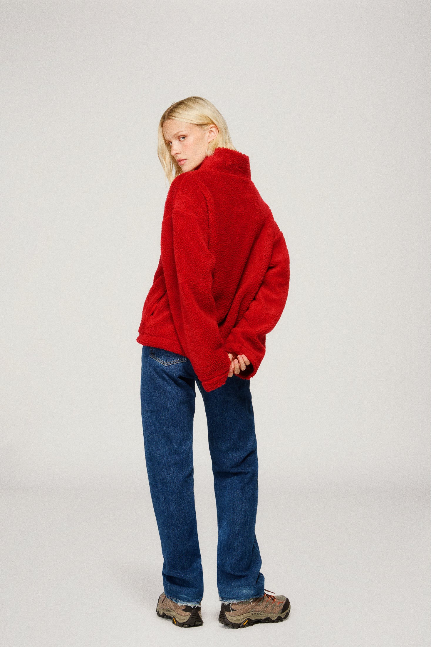 Green Mountain Fleece - Cranberry