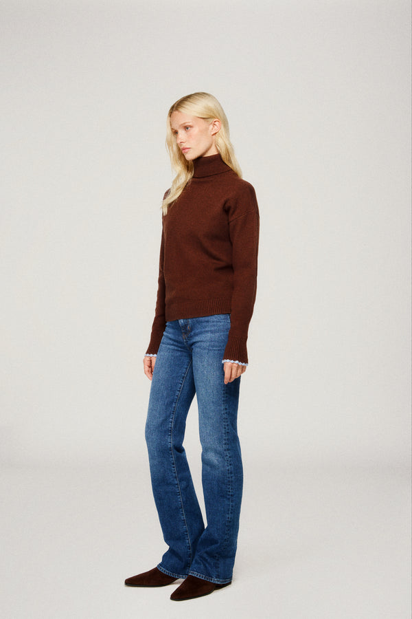 Ellie Turtleneck - Espresso