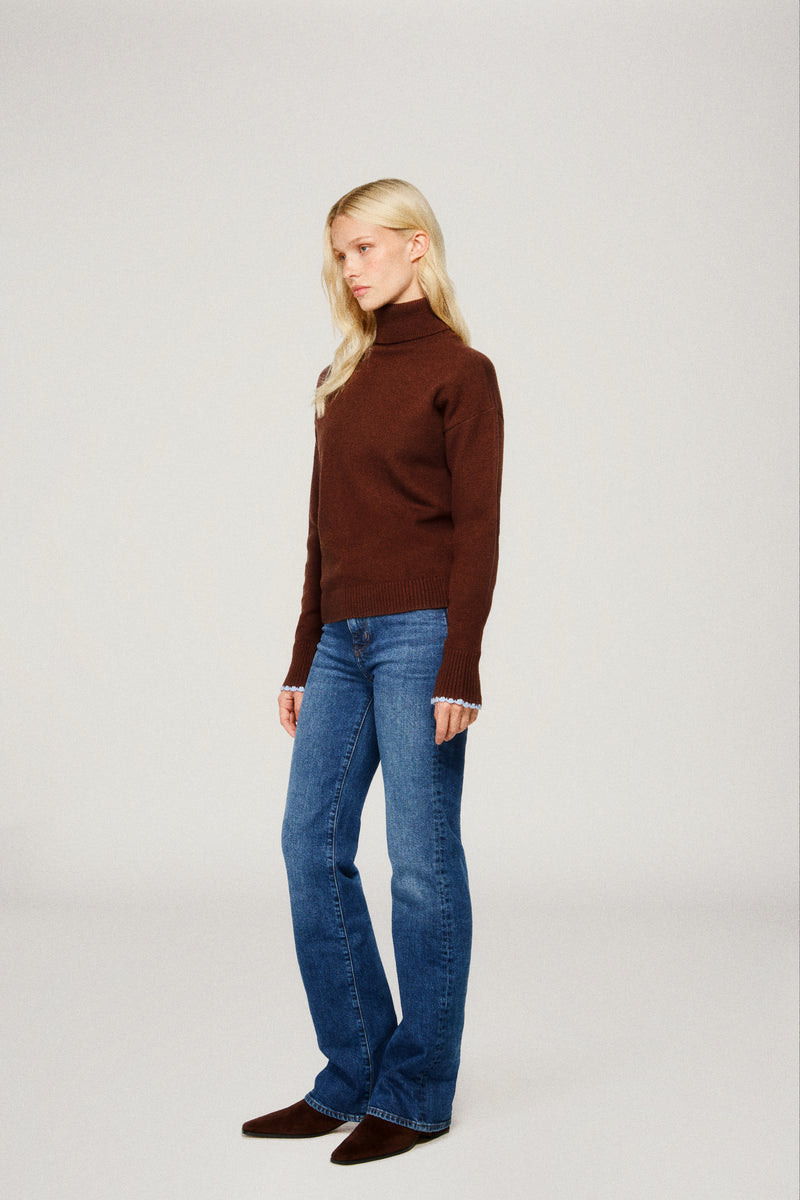Ellie Turtleneck - Espresso