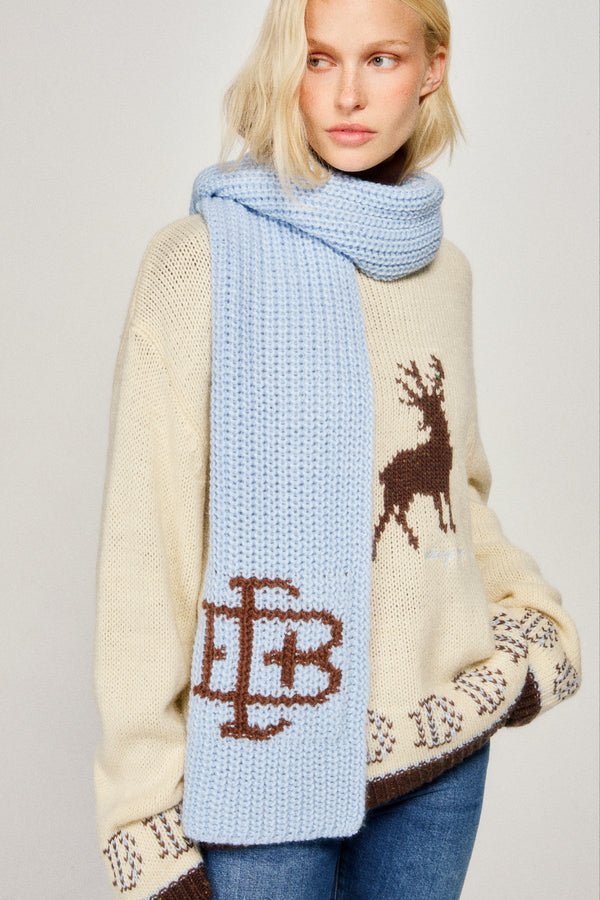 Winter Scarf - Powder Blue