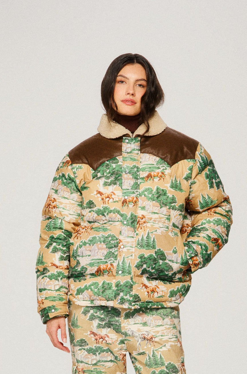 Mountain Puffer - Horse Country Tan