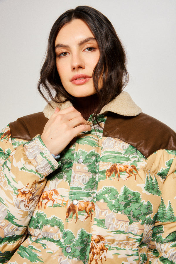 Mountain Puffer - Horse Country Tan