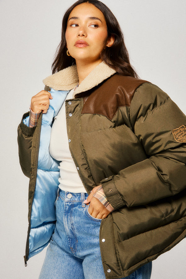 Mountain Puffer - Sage