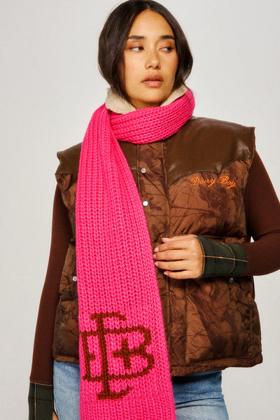 Winter Scarf - Hot Pink