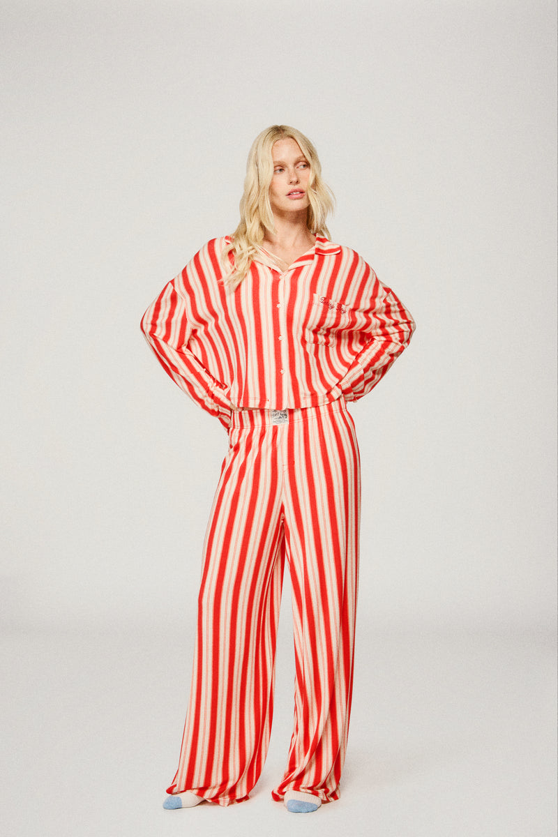 Holiday Sleep Set - Candy Cane Stripe