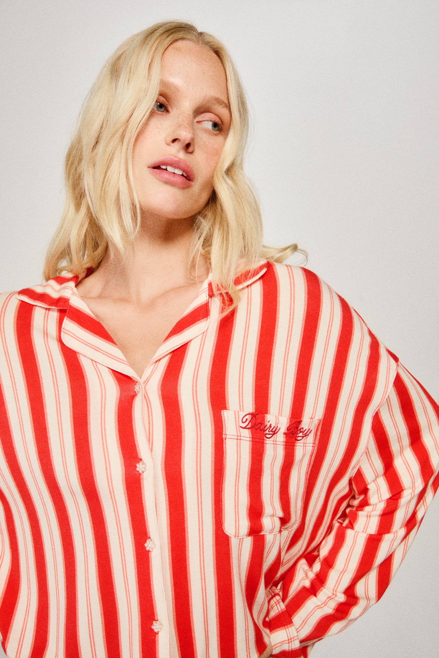 Holiday Sleep Set - Candy Cane Stripe