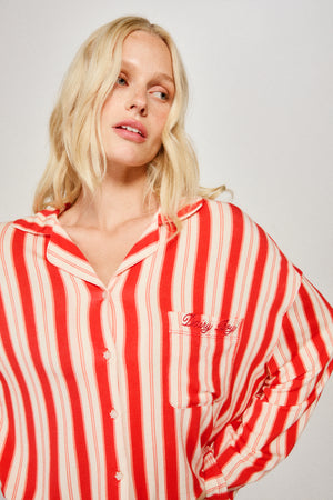 Holiday Sleep Set - Candy Cane Stripe