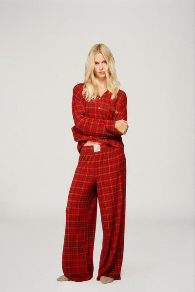Holiday Sleep Set - Red Plaid