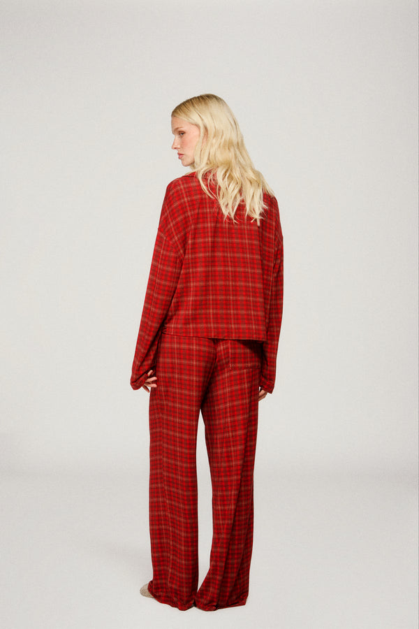 Holiday Sleep Set - Red Plaid