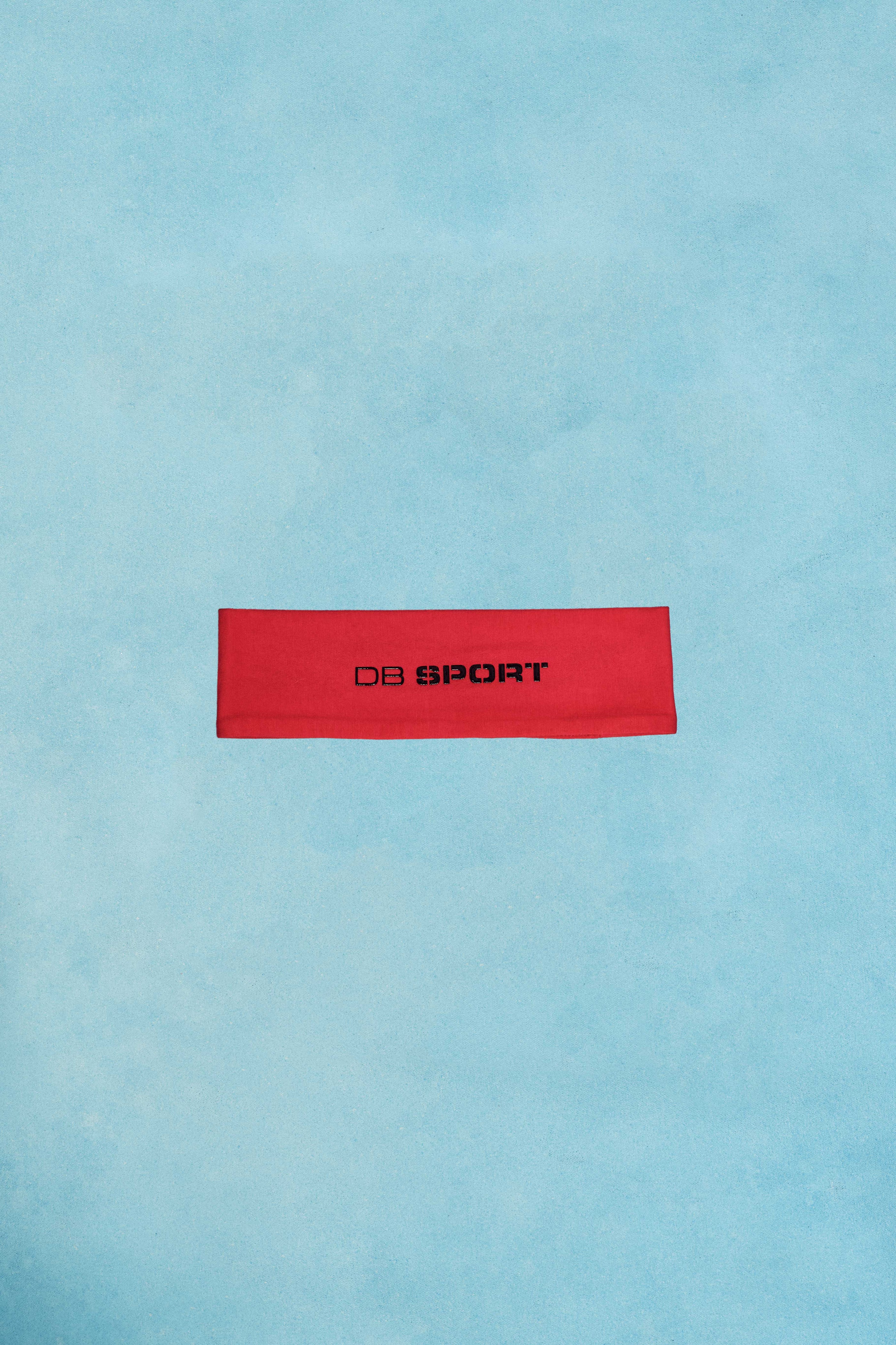 Athletic Headband - Cherry Red