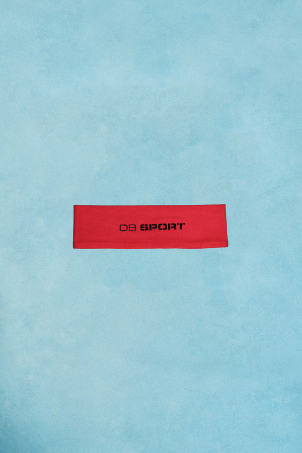 Athletic Headband - Cherry Red