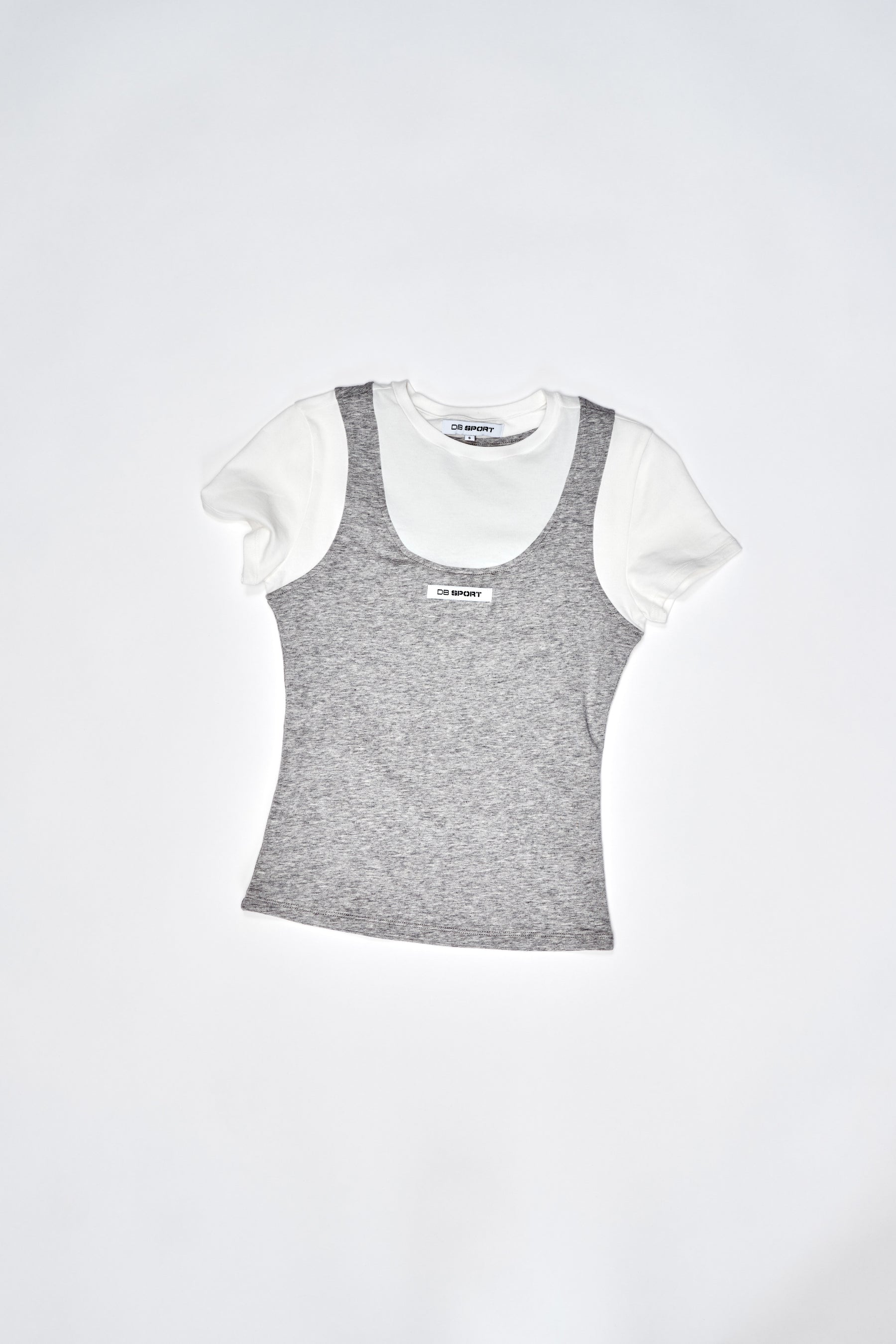 All In One Tee - Heather Grey