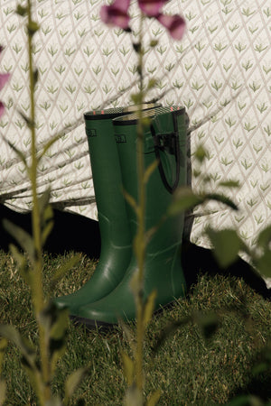 The Sunday Rain Boot - Lily Pad