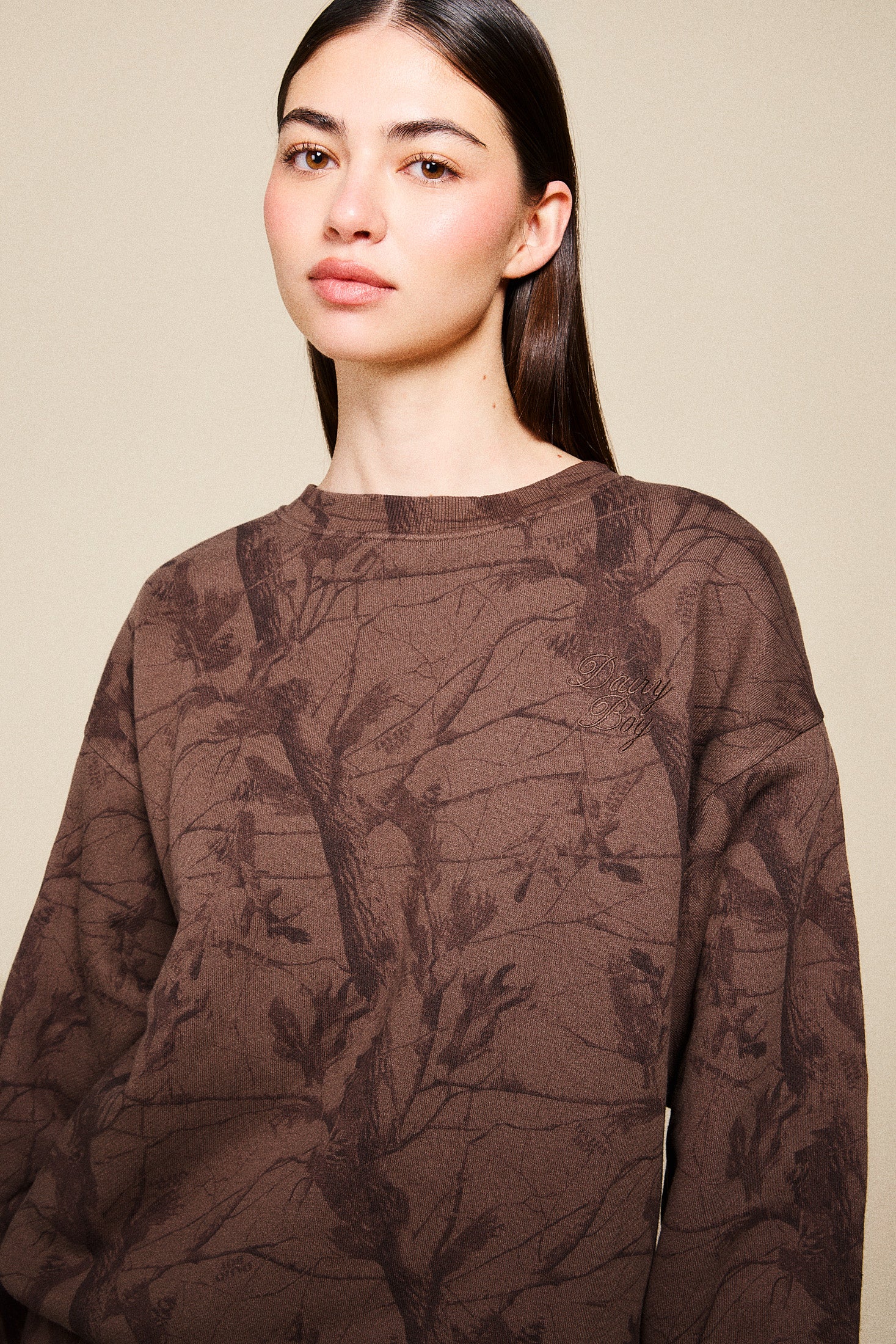 Oversized Crewneck - Lowcountry Camo