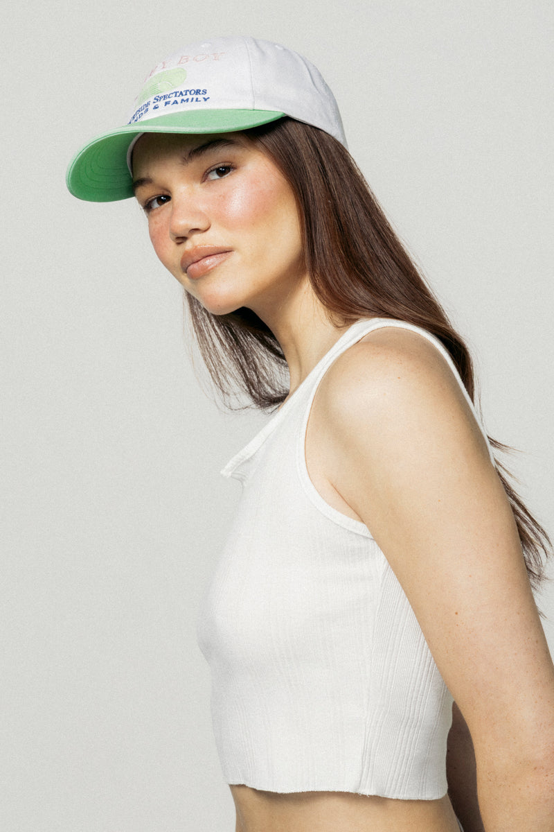 DB Spectators Tennis Cap - Lime