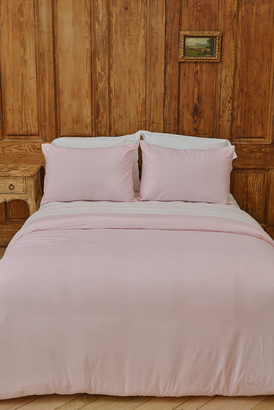 Farm Friends Bedding Kit - Pink Gingham