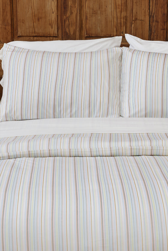Farm Friends Sham Set - Ribbon Stripe