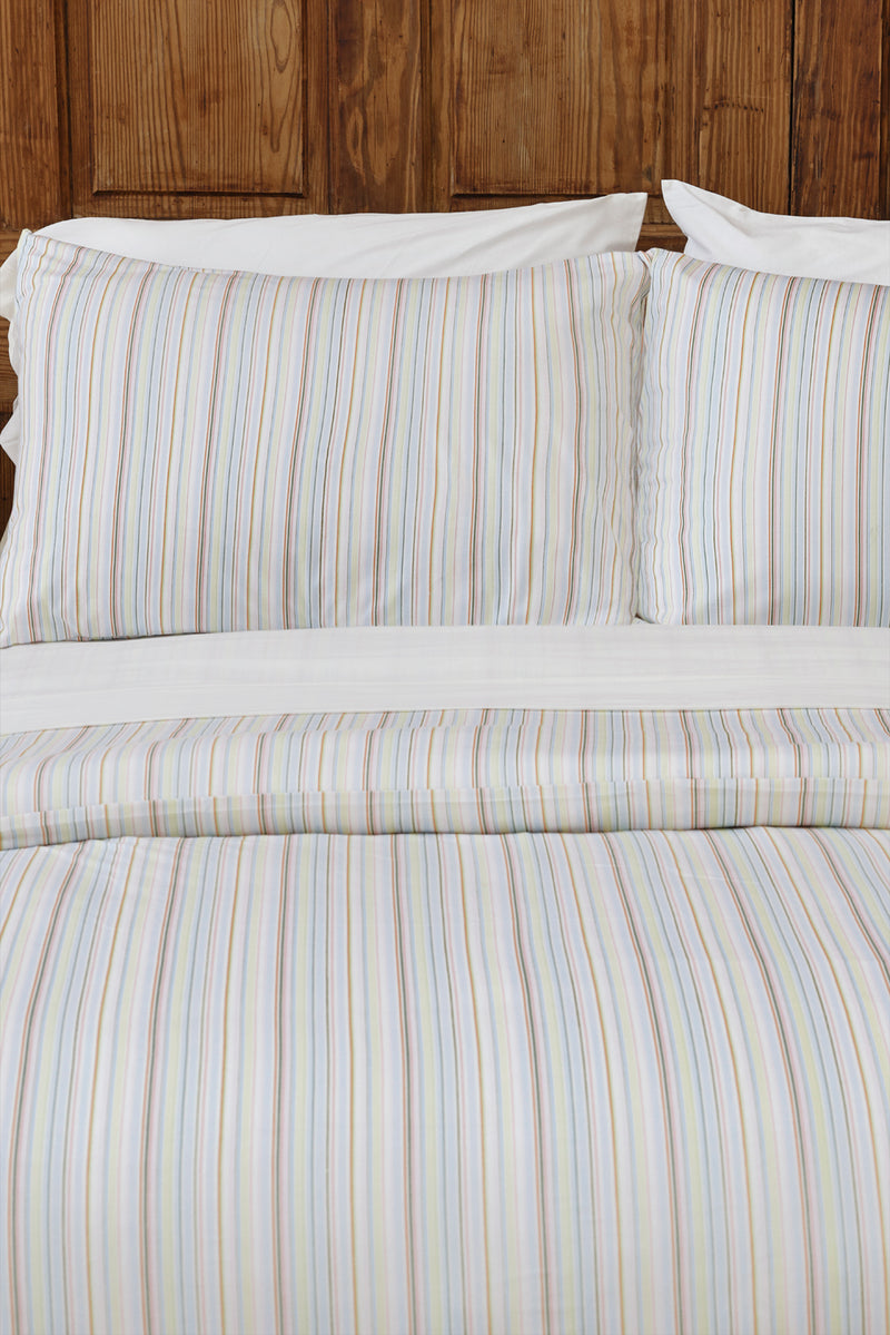Farm Friends Sham Set - Ribbon Stripe