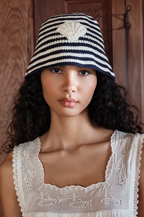 The DB Summer Hat - Ferry Stripe