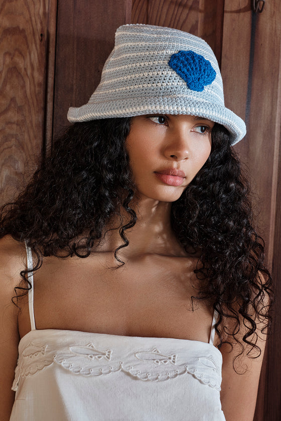 The DB Summer Hat - Saltwater Stripe