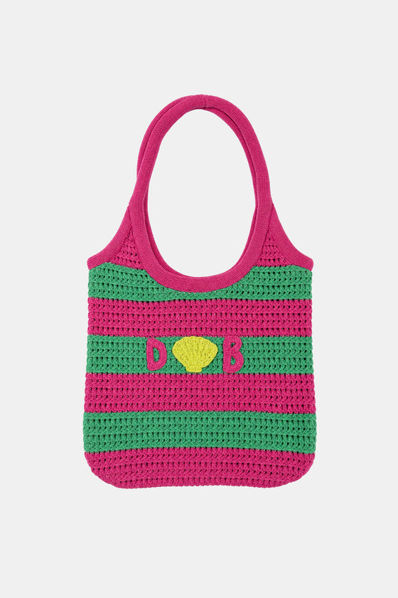 The Cove Bag - Watermelon Stripe