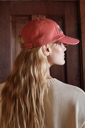 Sailing School Baseball Hat - Nantucket Red