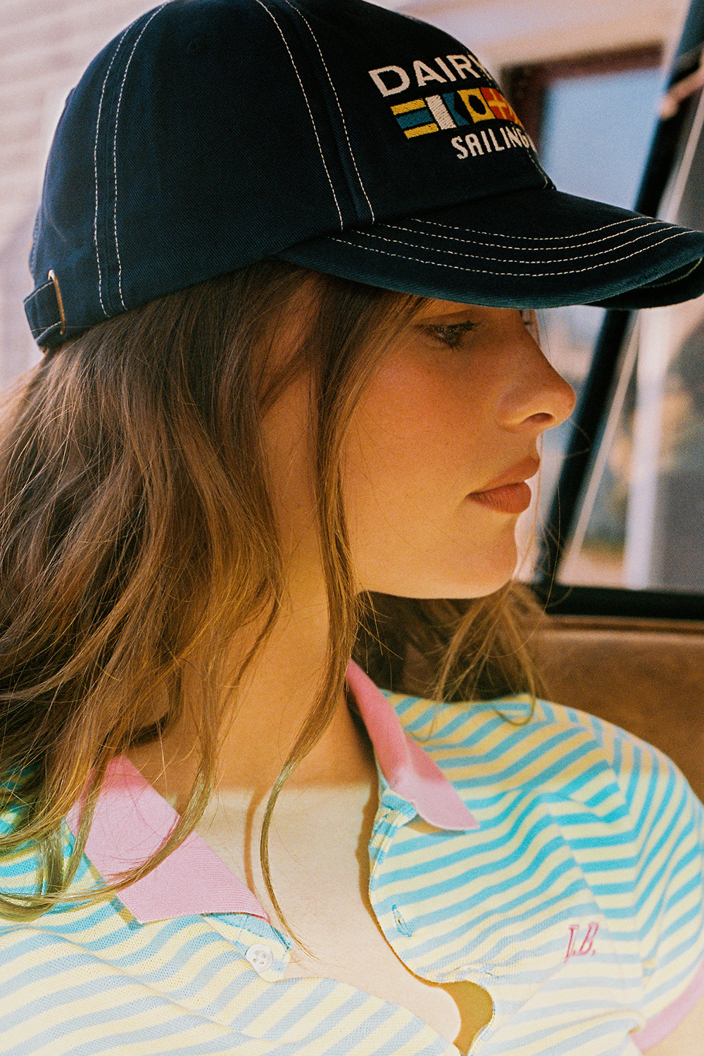 Sailing School Baseball Hat - Classic Navy