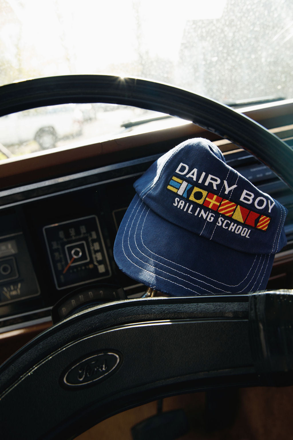 Sailing School Baseball Hat - Classic Navy