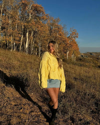 Bambi Mini Skirt - Light Wash
