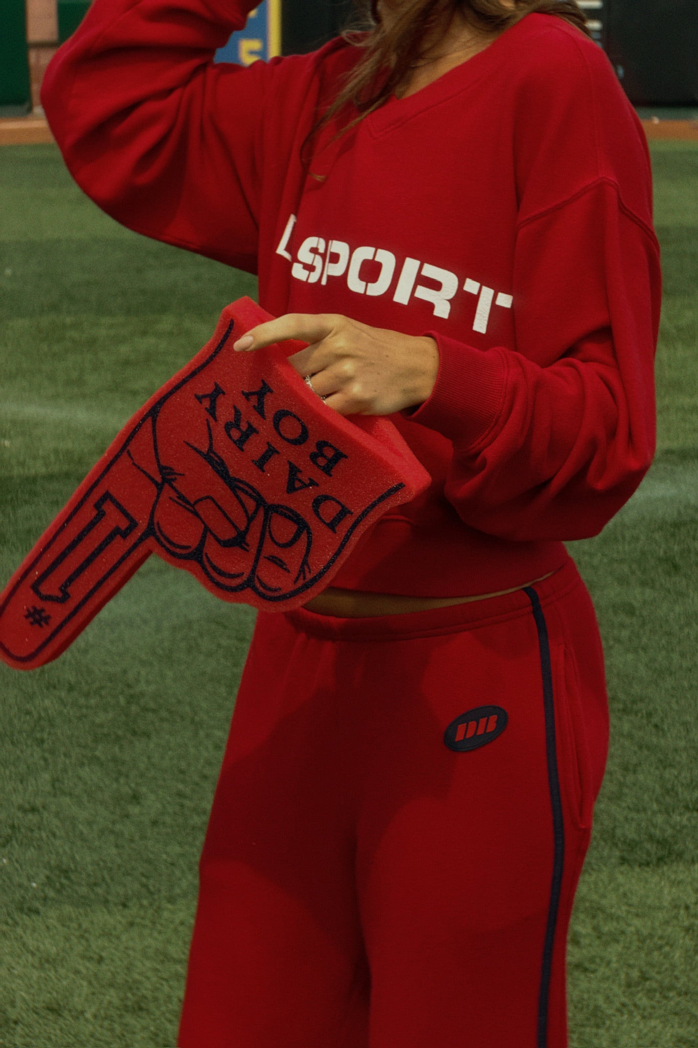 Foam Finger - Cherry Red