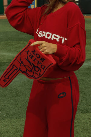 Foam Finger - Cherry Red