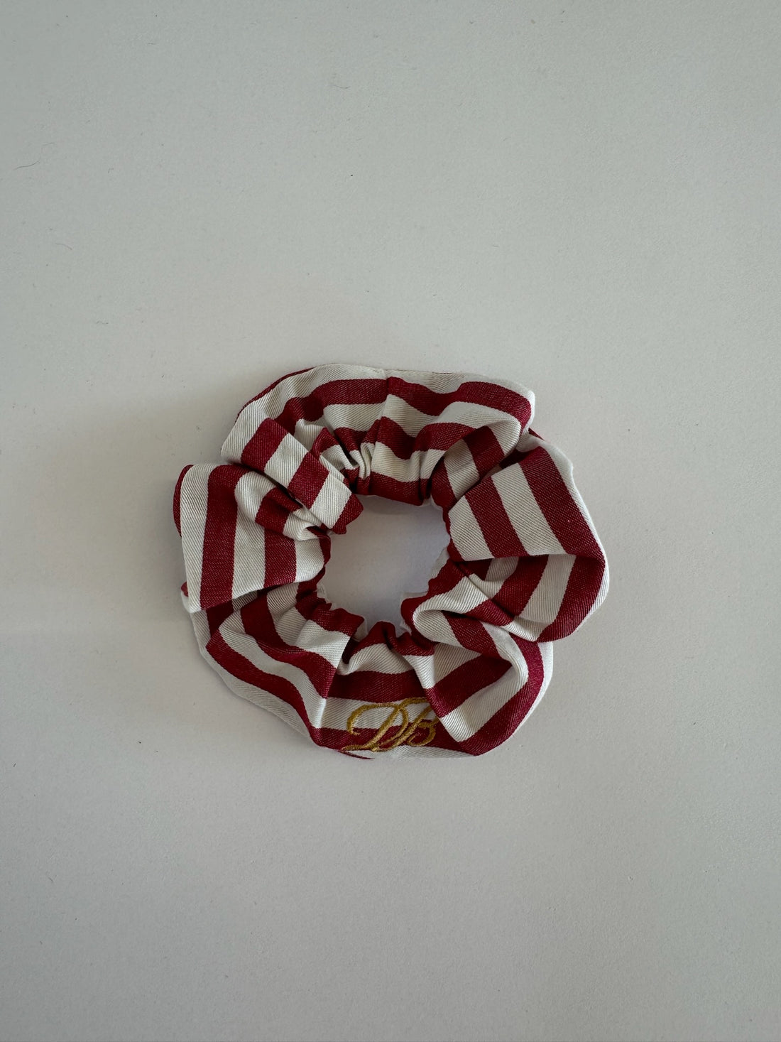 Everyday Scrunchie - Cherry Candy Stripe