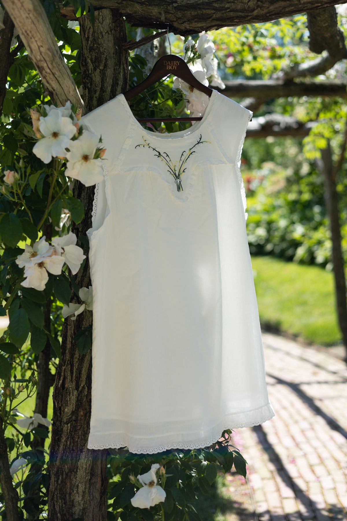 Forever Babydoll Dress - Soft White