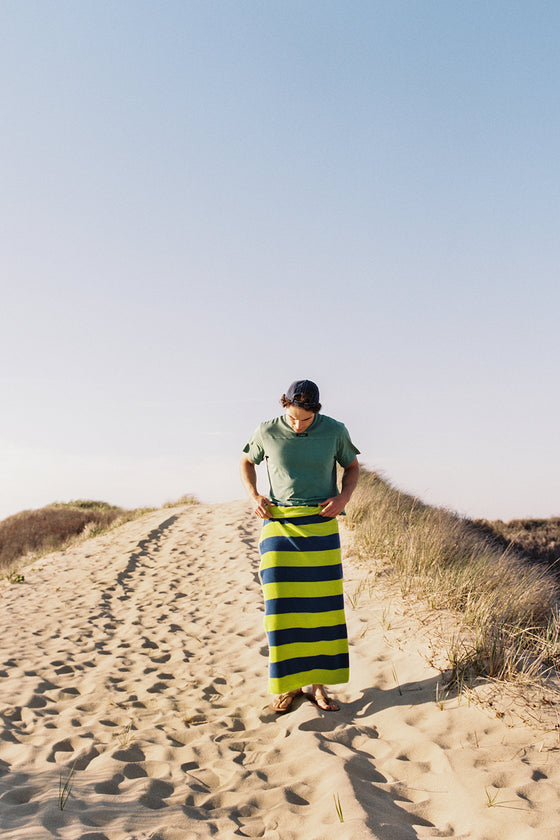 Shell & Sail Towel - Bluff Stripe