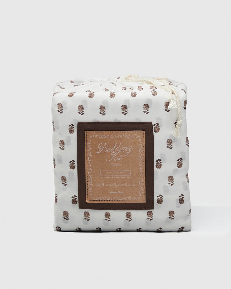 - The Chestnut Floral Bedding Kit