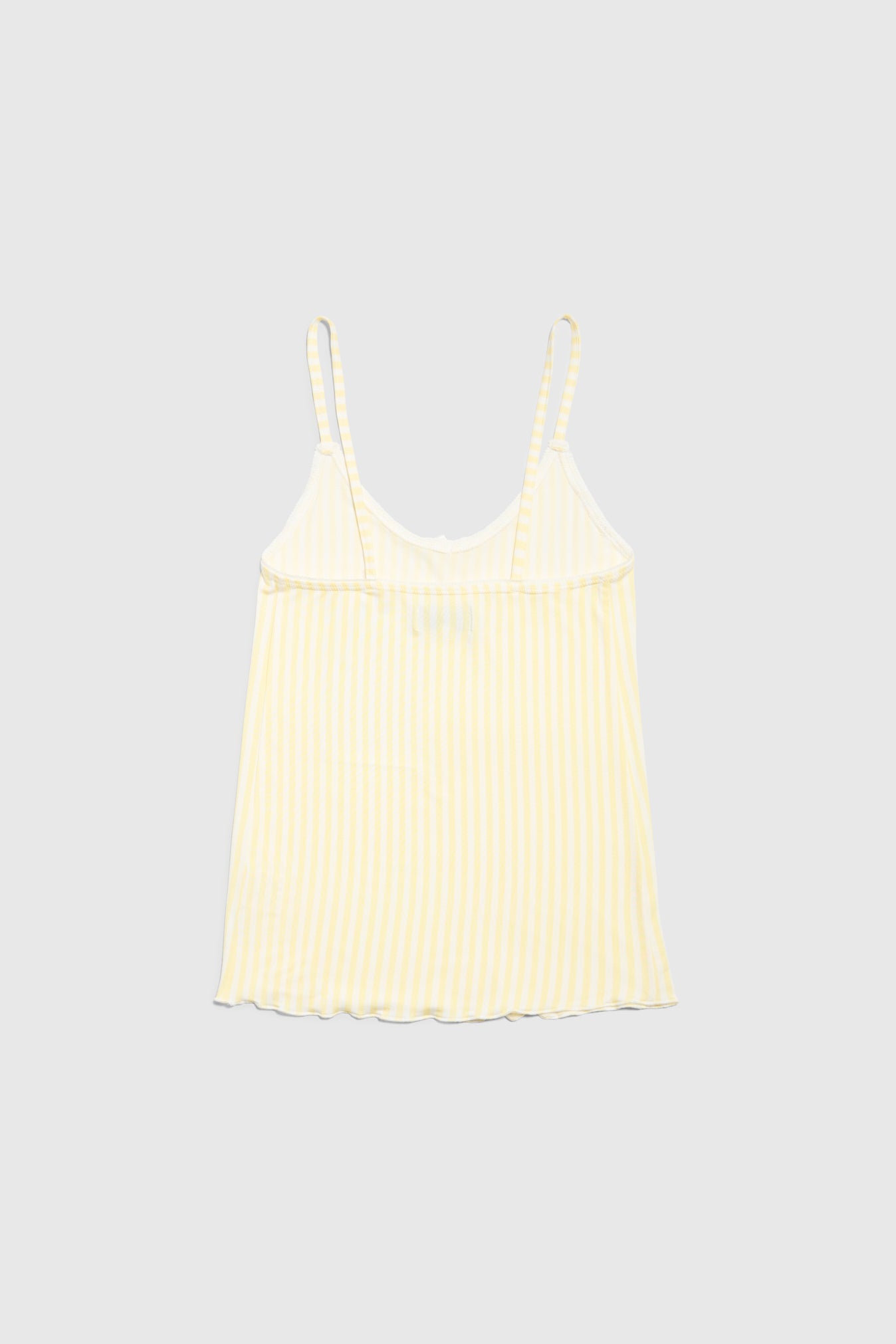 Butter Sleep Tank - Lemon Pinstripe