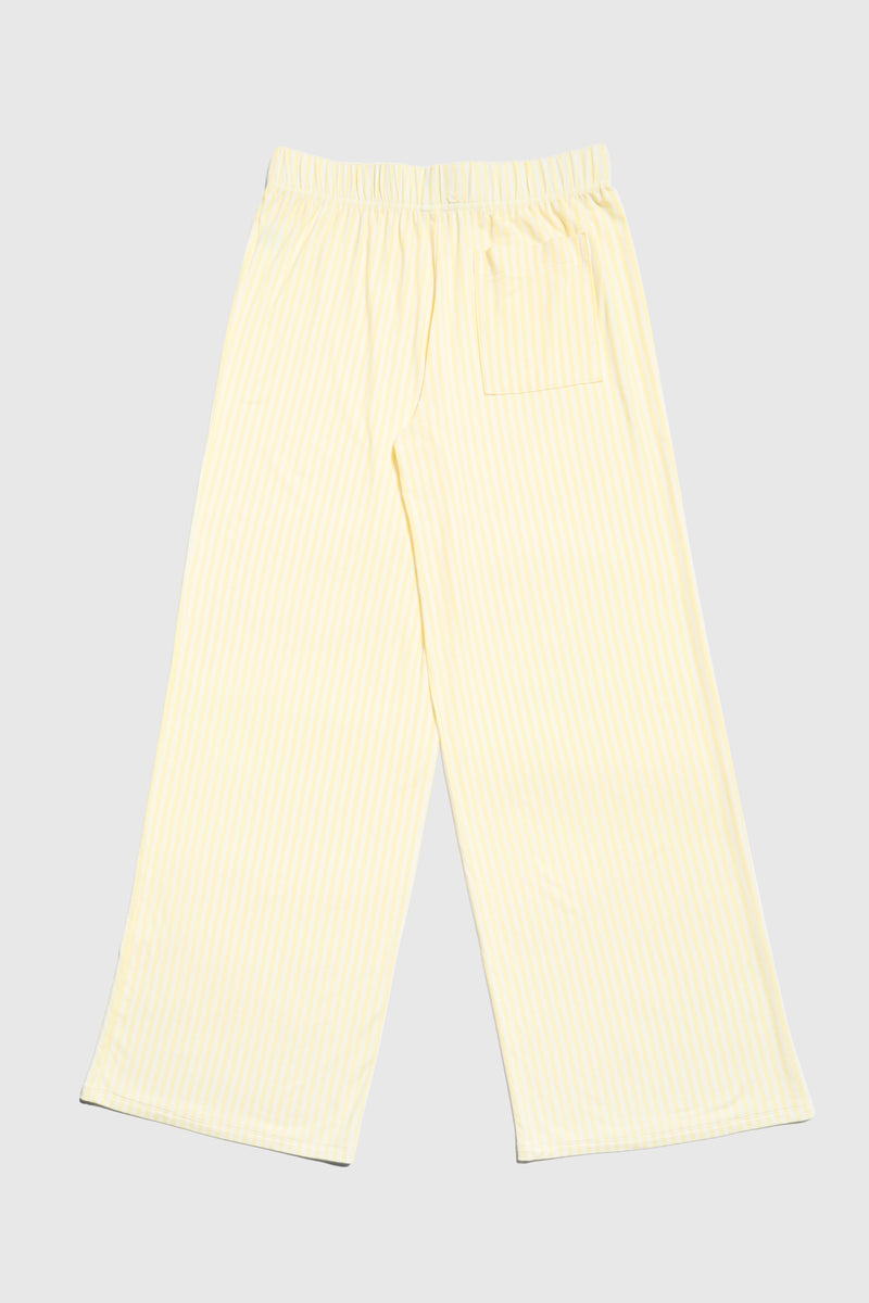 Butter Sleep Set - Lemon Pinstripe