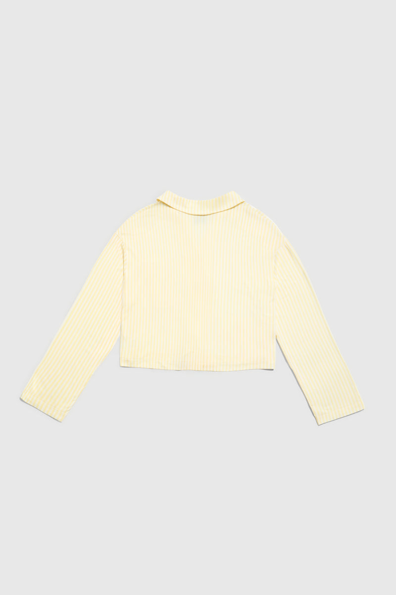 Butter Sleep Set - Lemon Pinstripe