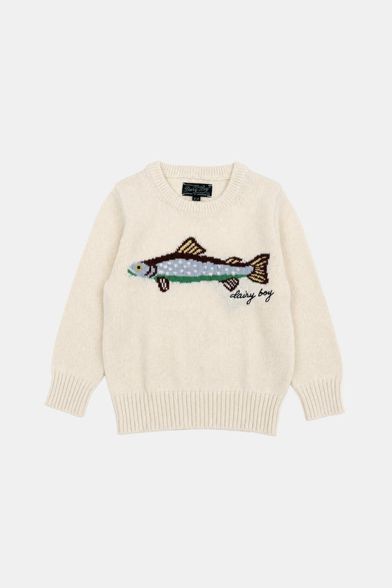 Little Fisherman's Daughter Sweater - Oyster