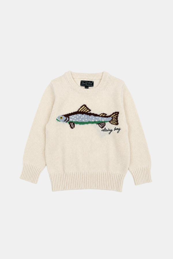 Little Fisherman's Daughter Sweater - Oyster