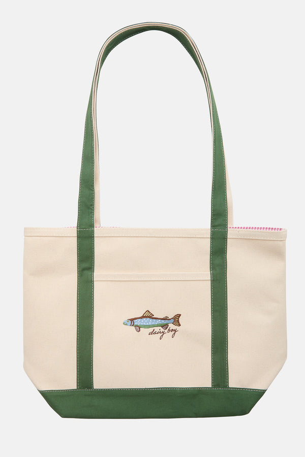 Fish Tote - Green