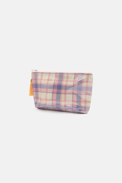 Garden Bed Makeup Bag - Country Check