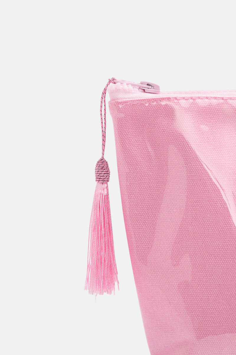 Garden Bed Makeup Bag - Taffy