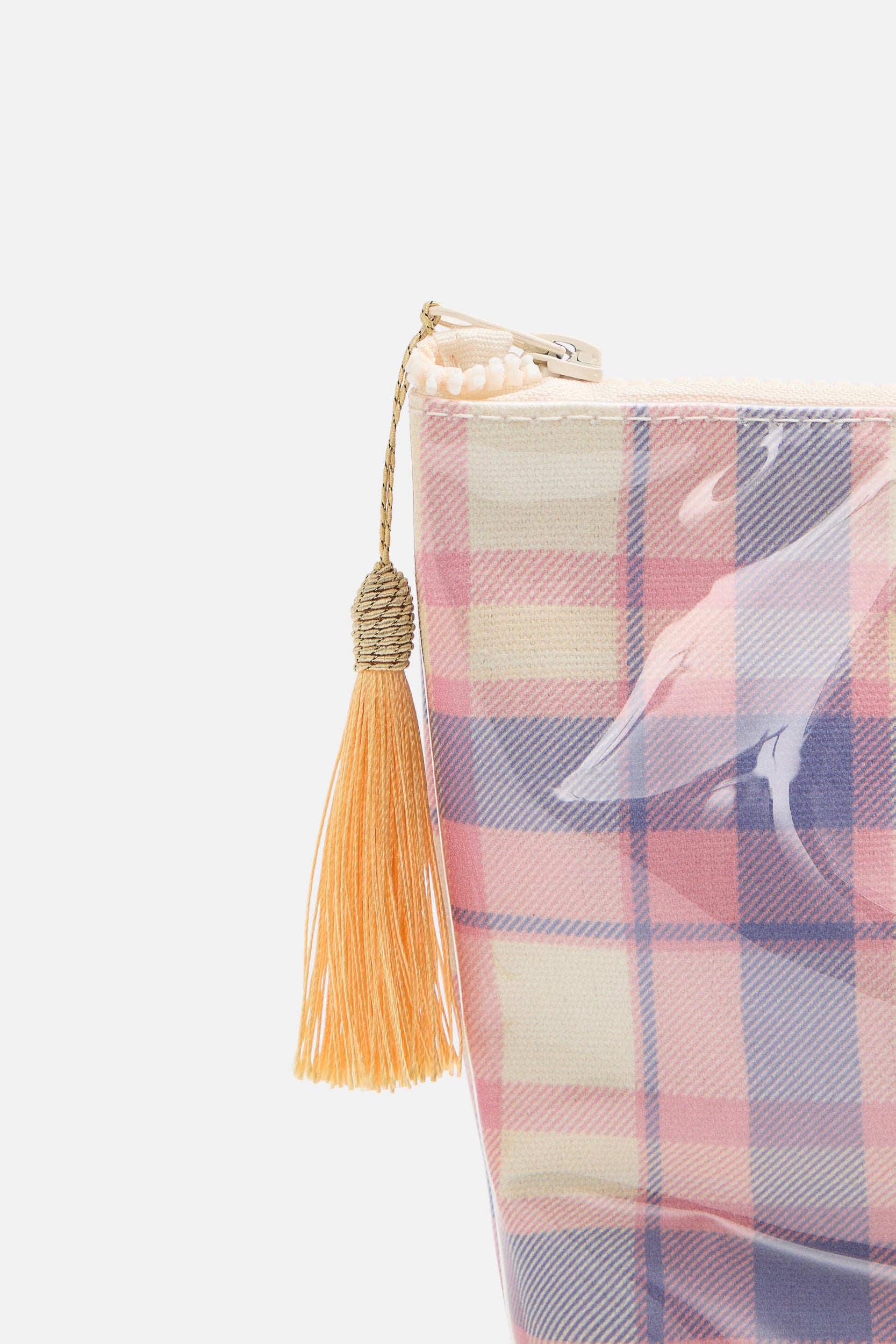 Garden Bed Makeup Bag - Country Check