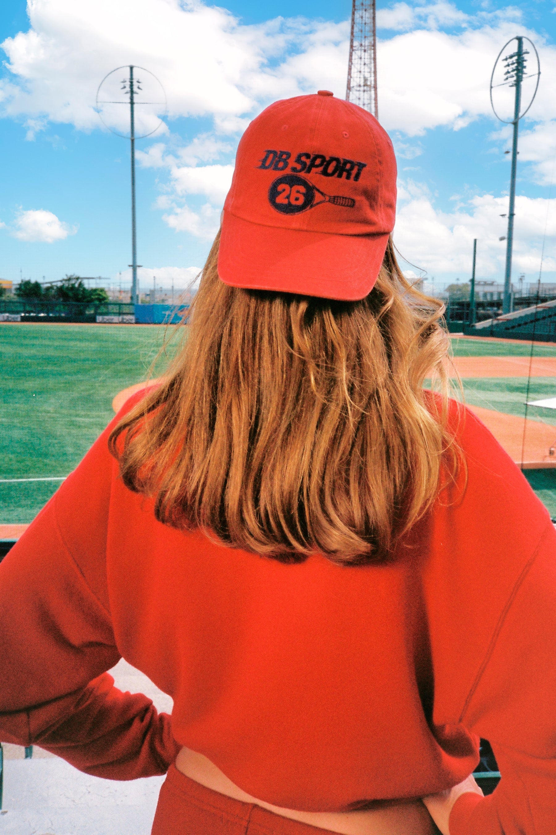 26 Tennis Cap - Cherry Red