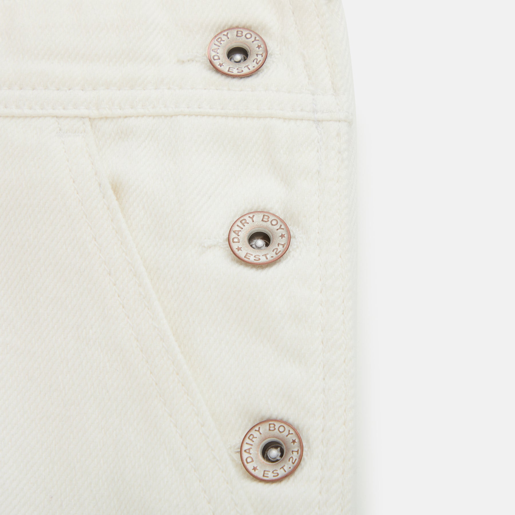 The Farm Overalls - White Rooster