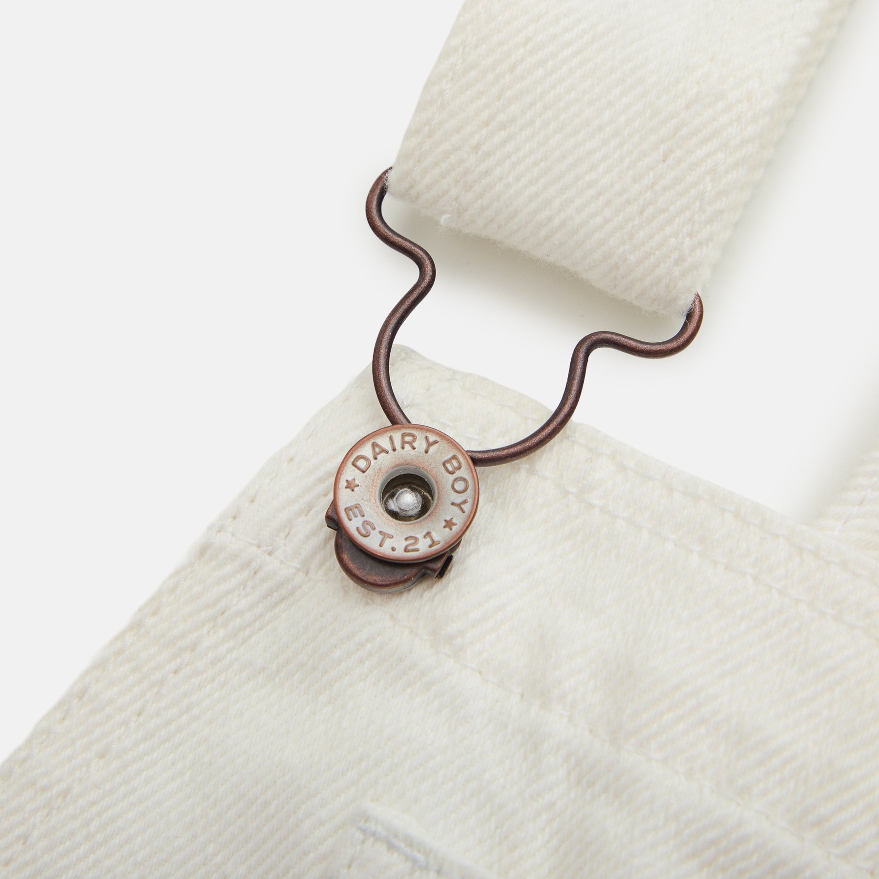 The Farm Overalls - White Rooster